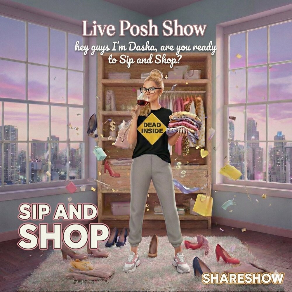LIVE SHOW - Sip & Shop with Dasha